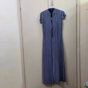 H&m split tunic striped
